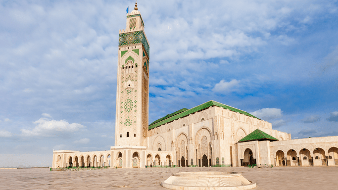 Hassan II Mezquita Monumento de Marruecos