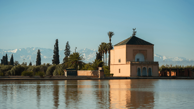 monumento más importante de marruecos Jardín de la Menara
