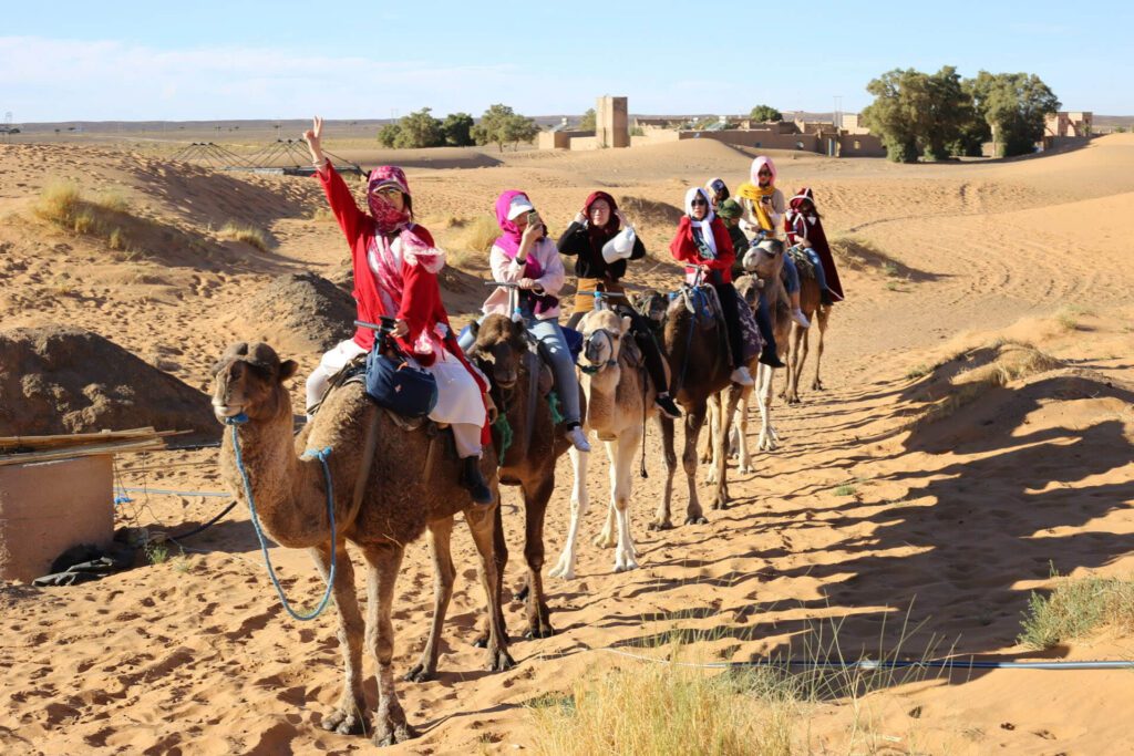 MEJOR Atardecer en Merzouga (Paseo en Camello)