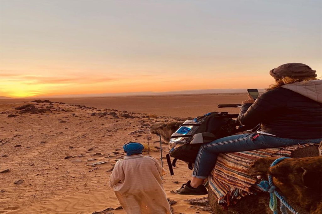 Marrakech Sunset Camel Ride in Agafay Desert