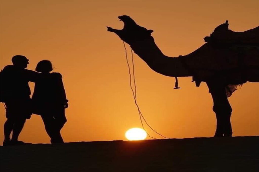 Marrakech Sunset Camel Ride in Agafay Desert