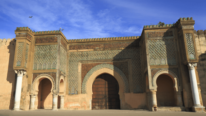 Bab al-Mansour a Tourist Attractions in Morocco