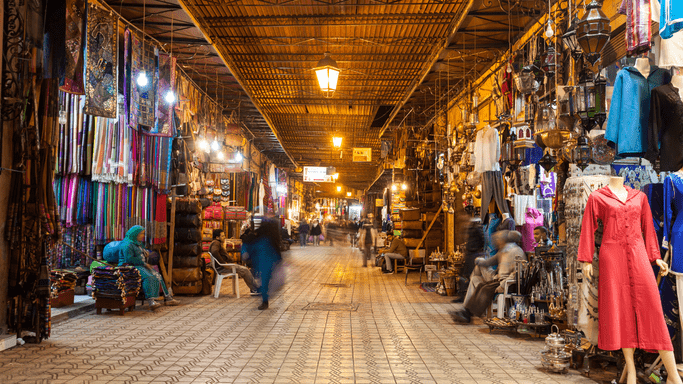 Attractions of Souks in the Medina