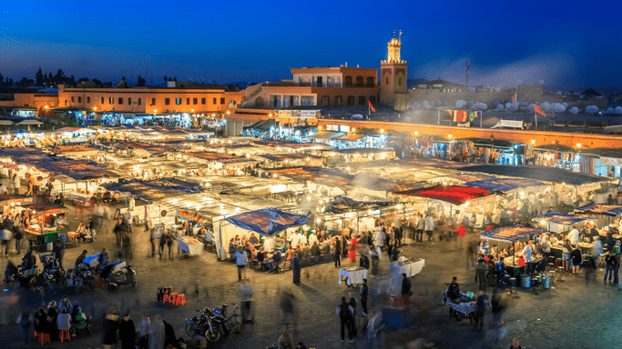 place jemaa el fna marrakech morocco