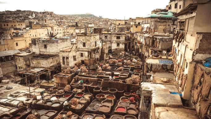 12 Things To Do in Fes Morocco Tanneries