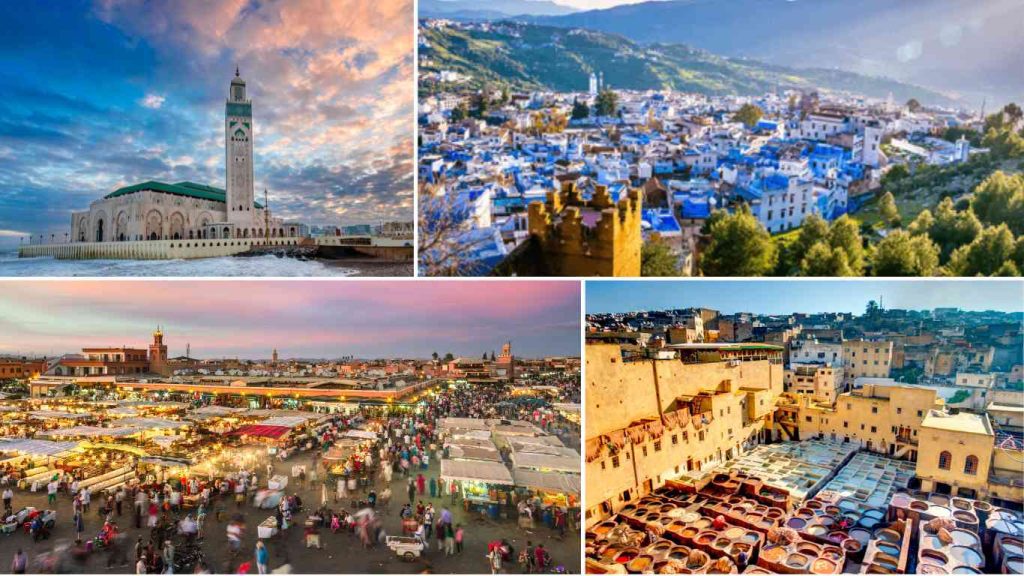 Viaje a Marruecos en 10 días desde Marrakech a Casablanca