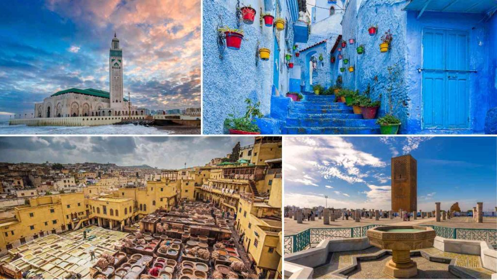Gran Tour de 11 días en Marruecos desde Marrakech al desierto de Merzouga, Fez, Casablancan Chefchaouen