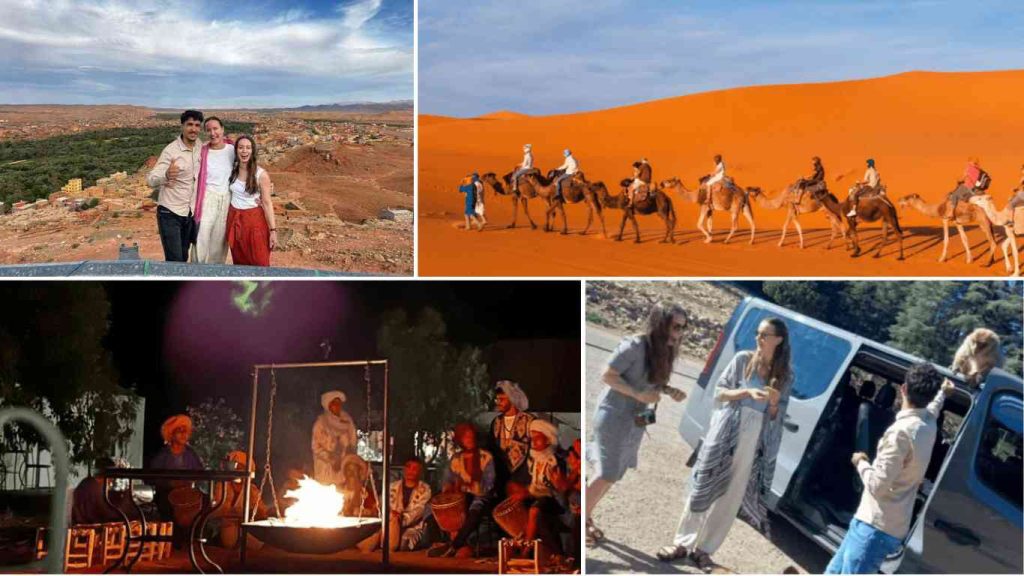 Tour de 4 días desde Marrakech a Fez por el desierto
