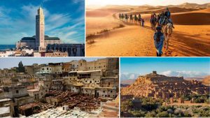 Viaje de 6 días desde Marrakech a Casablanca y Fez por el desierto