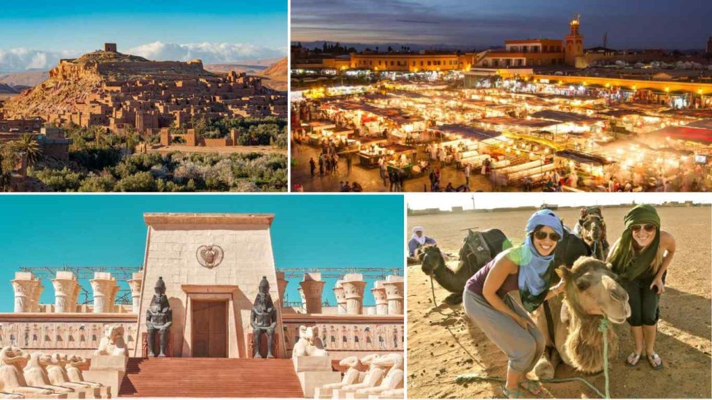 Ruta de 4 días desde Marrakech al desierto de Merzouga