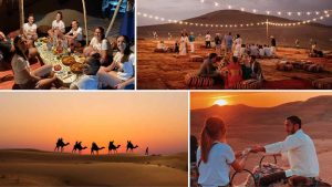 Cena mágica y Paseo en Camello en el desierto de Agafay