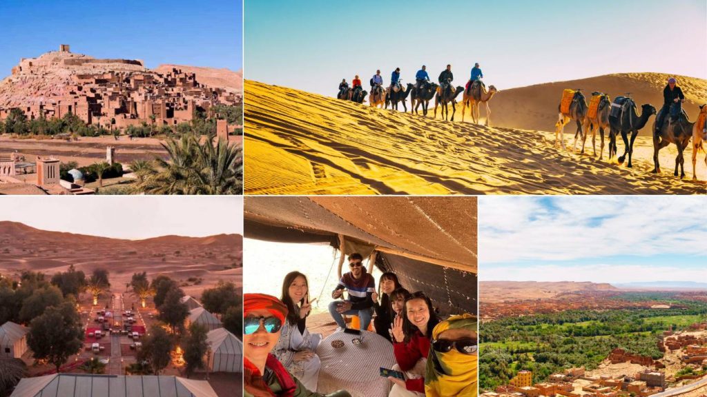 5 Days tour from Marrakech to Merzouga desert sahara