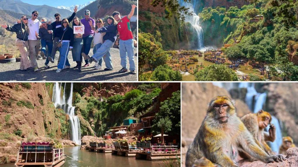 Gita giornaliera da Marrakech alle cascate di Ouzoud