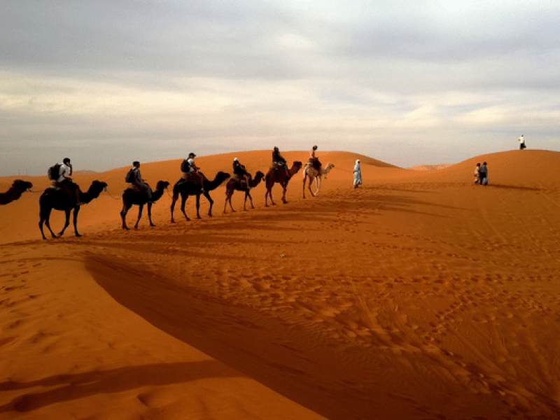 Fes desert tour 6 days via Merzouga desert
