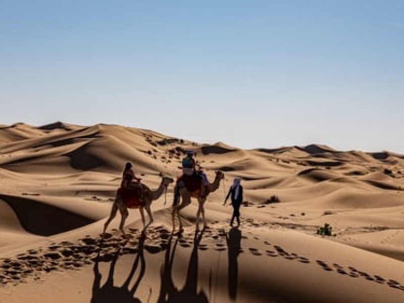4 days from Ouarzazate to Merzouga erg chebbi desert tour 5 days Fes to Marrakech desert tour